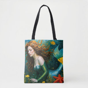 Tote Bag "Coralyn" - Belle Sirène Mystique