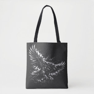 Tote Bag Corbeau gothique – par BurnsInHell