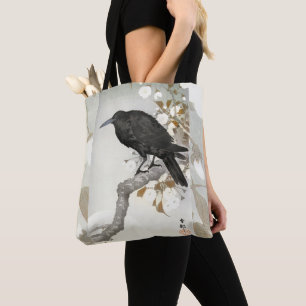Tote Bag Corbeau Koson Oiseau Japonais Corbeau