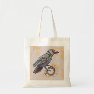 Tote Bag corbeau mystique