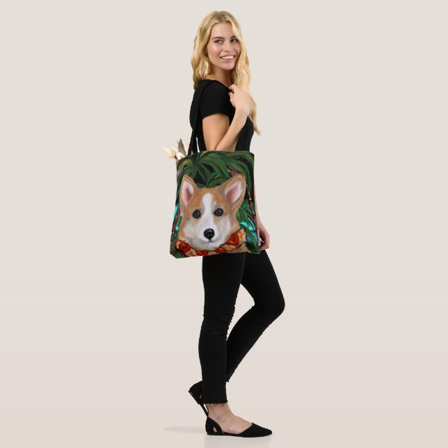TOTE BAG CORGI      (Sur le modèle)