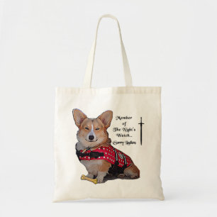 Tote Bag Corgi de montre de nuit