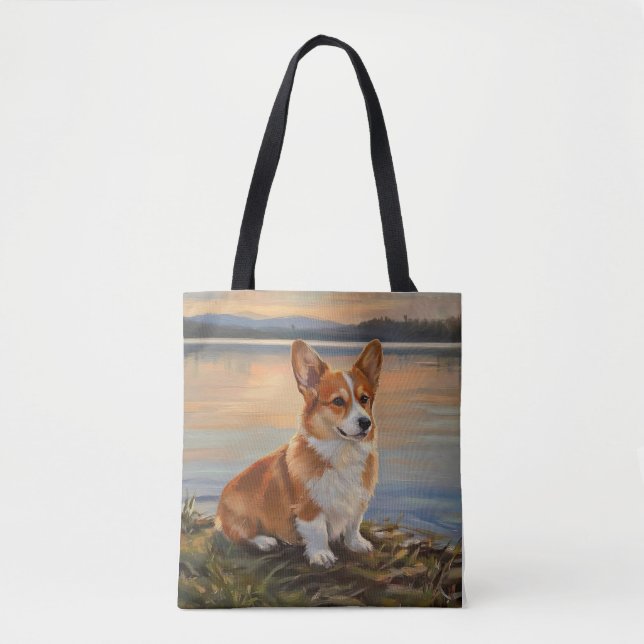 Tote Bag Corgi Gallois de Pembroke (Devant)