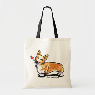 Tote Bag Corgi Sweetheart