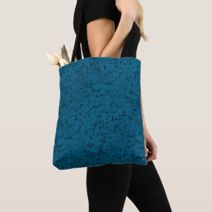 Tote Bag Cork bleu azur Regardez Grain de bois