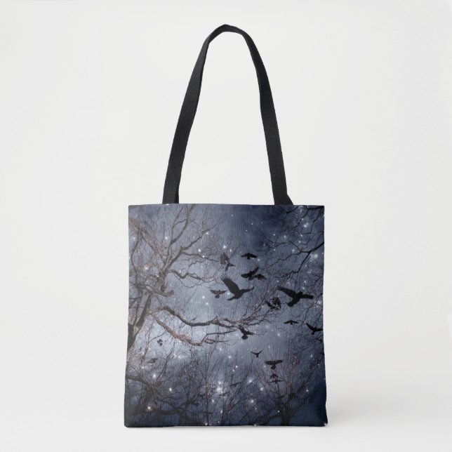 Tote Bag Corneilles de bois (Devant)