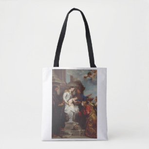 Tote Bag Coronation de Saint Rosalia par Anthony van Dyck
