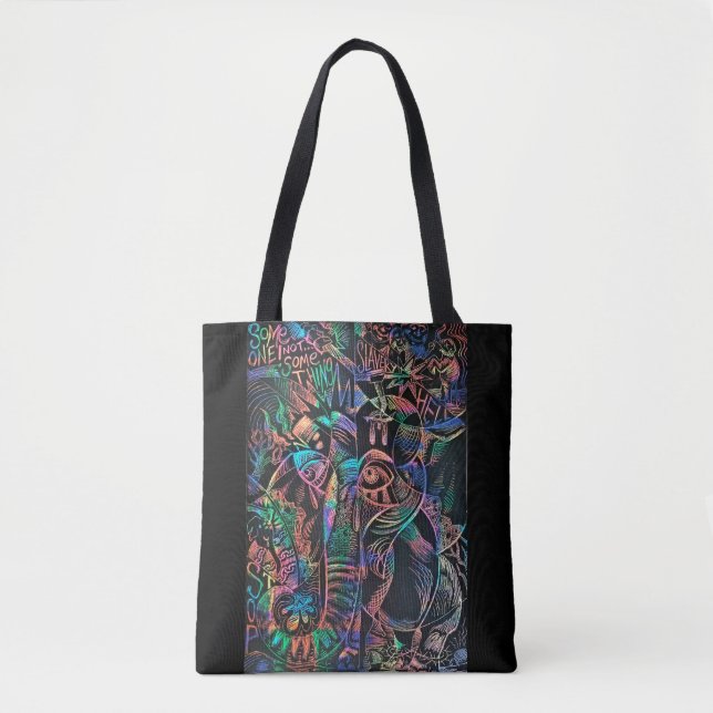 Tote Bag corps croisé fourre-tout pour des amants (Devant)