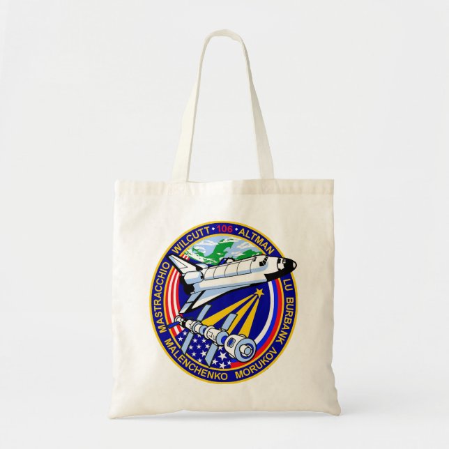 Tote Bag Correctif de mission STS-106 (Devant)