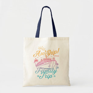 Tote Bag Correspondance de groupe de voyage de croisière su