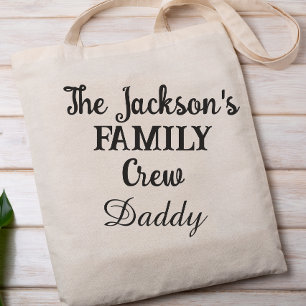 Tote Bag Correspondance familiale personnalisée , réunion d