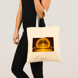Tote Bag Corridor de la Banque d'or - Finances du dollar
