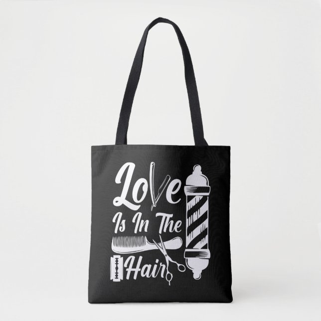 Tote Bag Cosmetologie Cosmetology Graduation Barber Salon (Devant)