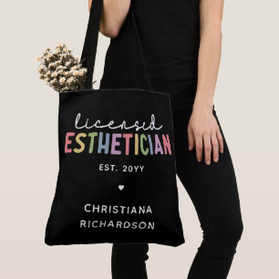 Tote Bag Cosmetologue Esthétique Autorisé Sur Mesure