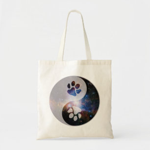 Tote Bag Cosmic Yin Yang Paw
