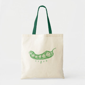 Tote Bag Cosse de pois végétalienne Fourre-tout