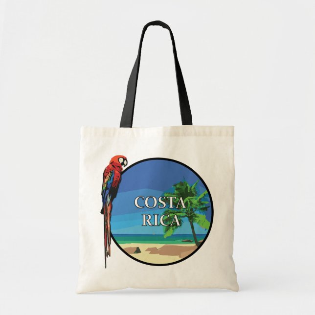 Tote Bag Costa Rica - Fourre-tout budgétaire (Devant)