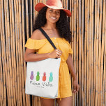 Tote Bag Costa Rica Pura Vida Pineapples Beach Bag<br><div class="desc">Embrassez l'essence du style de vie "Pura Vida" du Costa Rica où que vous alliez avec ce Sac de Plage animé orné d'une exquise gamme d'ananas aux couleurs éblouissantes ! Conçu avec un amour à la fois pour le style et la fonctionnalité, ce sac est votre compagnon ultime pour les...</div>