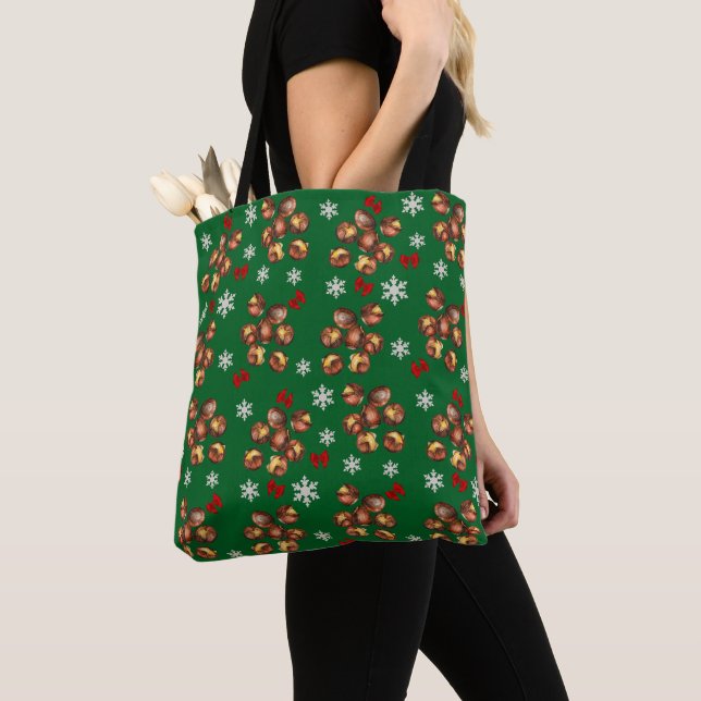 Tote Bag Cosy Châtaignes Rôties Et Pneus Hiver (De près)