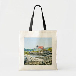 Tote Bag Côte du Maine Hendricks Head Phare