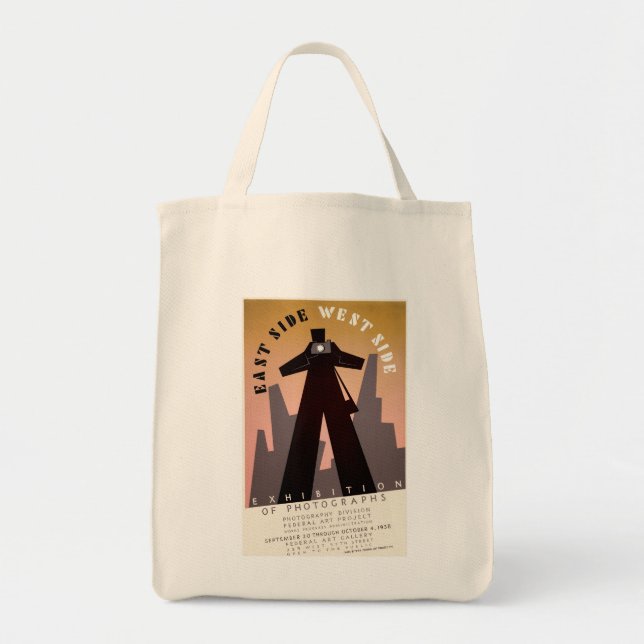 Tote Bag Côté Est ~ Côté Ouest (Devant)