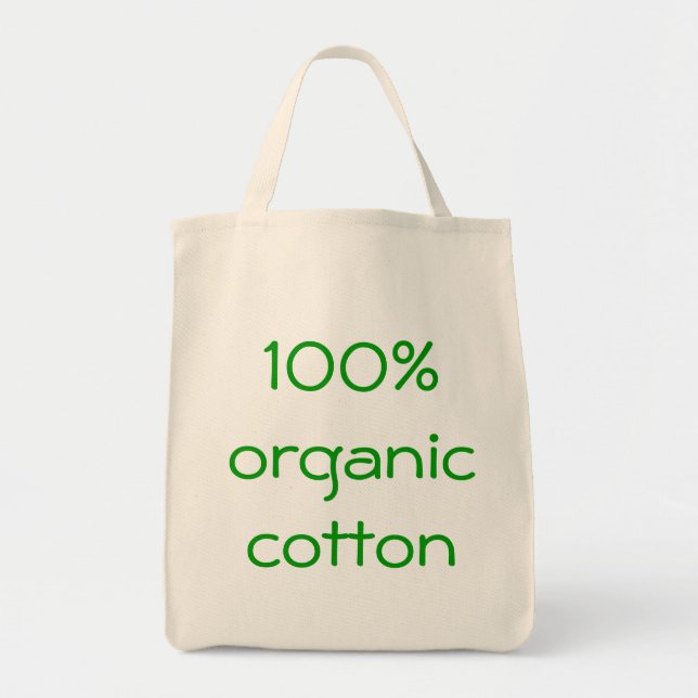 Tote Bag coton organique de 100% (Devant)