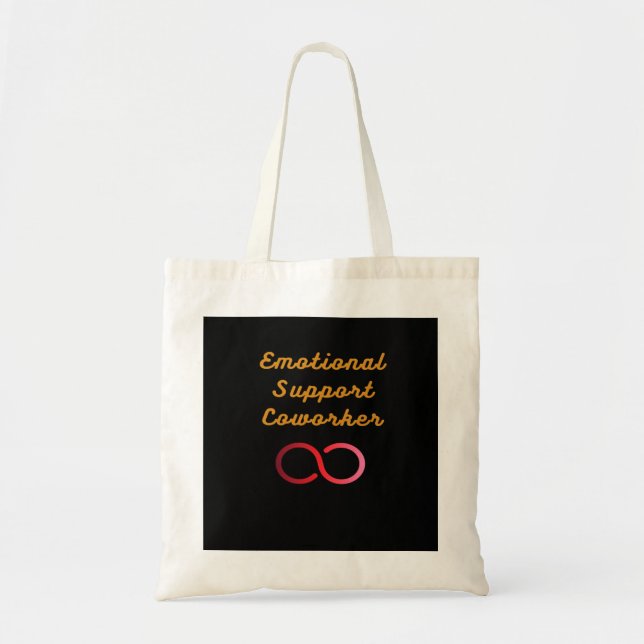 Tote Bag Cotravailleur de l'aide émotionnelle - Journée du  (Devant)