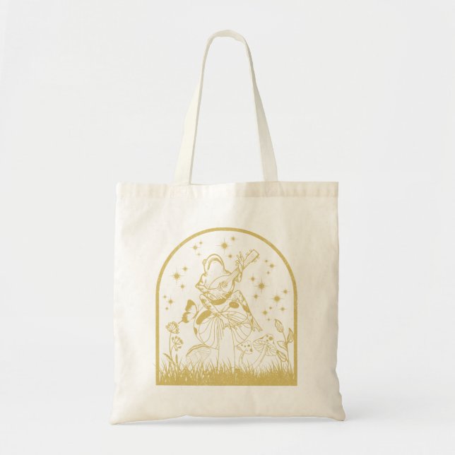 Tote Bag Cottagecore Design esthétique (Devant)