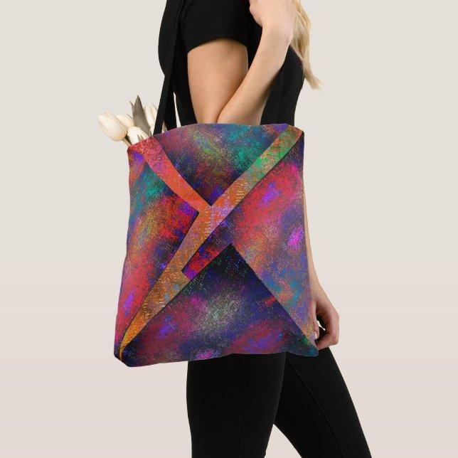 Tote Bag Couche d'images rustiques irrégulières (De près)