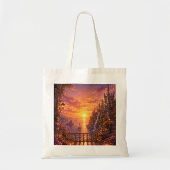 Tote Bag Coucher de soleil  (Devant)