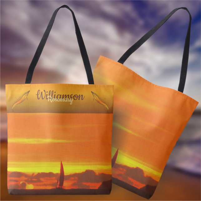 Tote Bag Coucher de soleil 1300 (Créateur téléchargé)