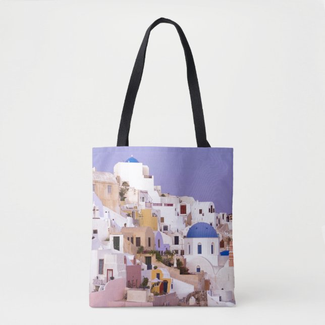 Tote Bag Coucher de soleil à Oia, Santorin 2 (Devant)
