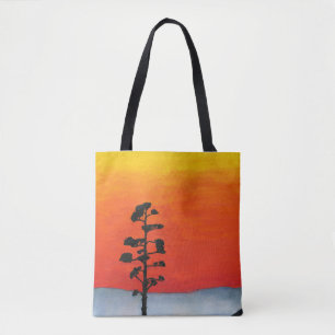 Tote Bag Coucher de soleil d'Agave