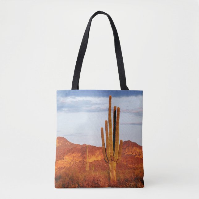 Tote Bag coucher de soleil dans l'East Valley (Devant)