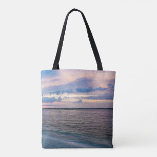 Tote Bag Coucher de soleil de Navarre Père Noël Rosa