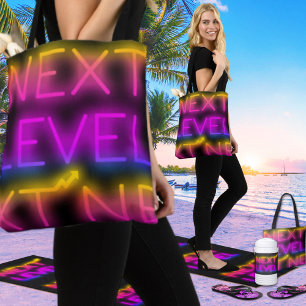 Tote Bag Coucher de soleil de Tahiti de niveau suivant Gros
