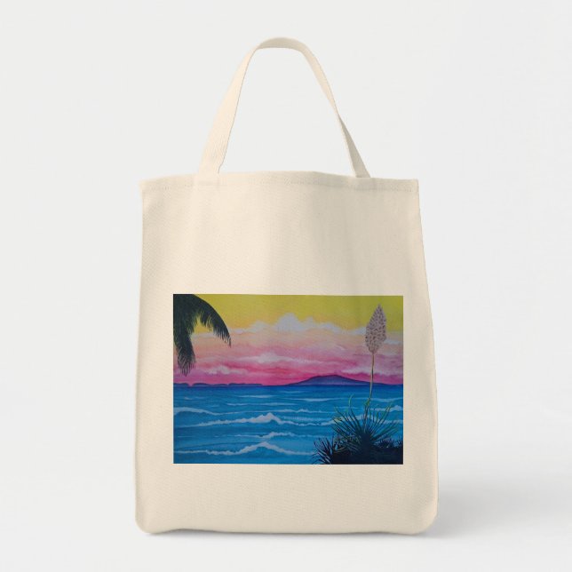 Tote Bag Coucher de soleil de Ventura (Devant)