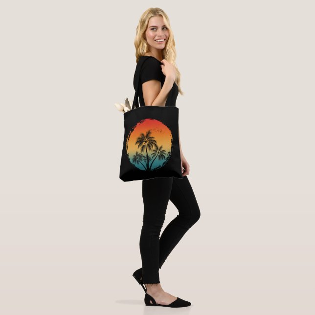 Tote Bag coucher de soleil d'été lever de soleil vacances n (Sur le modèle)