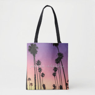 TOTE BAG COUCHER DE SOLEIL MAIAMI