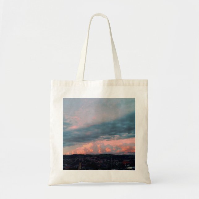 Tote Bag Coucher de soleil majestueux au Pays de Galles (Devant)