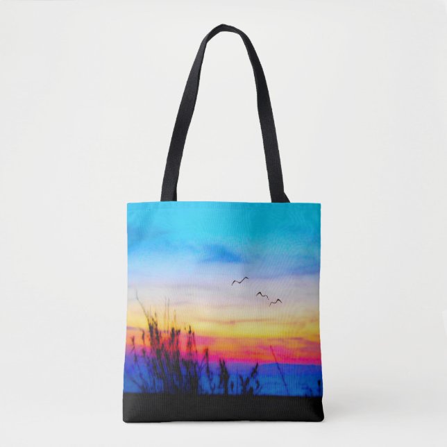 Tote Bag Coucher de soleil Margarita  (Devant)