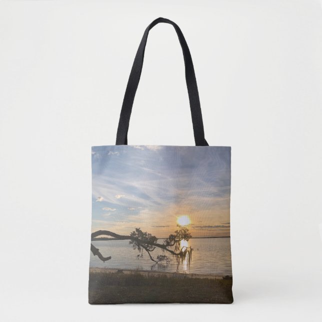 Tote Bag Coucher de soleil sur East Bay (Devant)