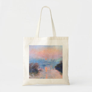 Tote Bag Coucher de soleil sur la Seine Claude Monet