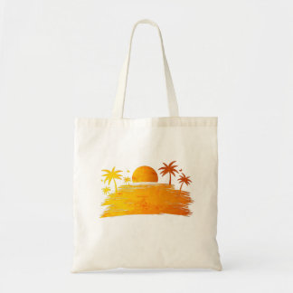 Tote Bag Coucher de soleil tropical