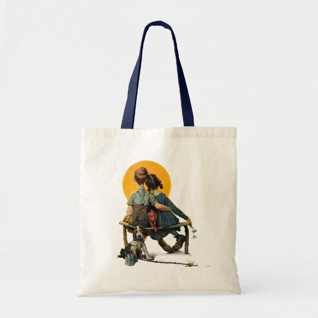 Tote Bag Coucher du soleil (Devant)