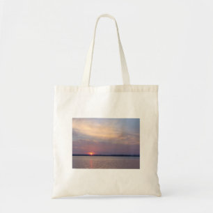 Tote Bag Coucher du soleil de Charleston - aucun texte