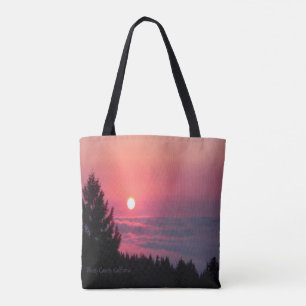 Tote Bag Coucher du soleil du comté de Trinity, la