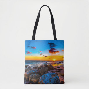 Tote Bag Coucher du soleil en mer