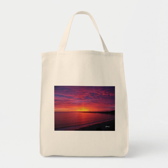 Tote Bag Coucher du soleil magnifique (Devant)