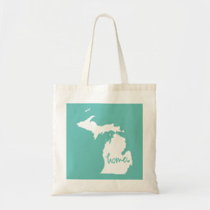 Tote Bag Couleur à la maison de coutume du Michigan